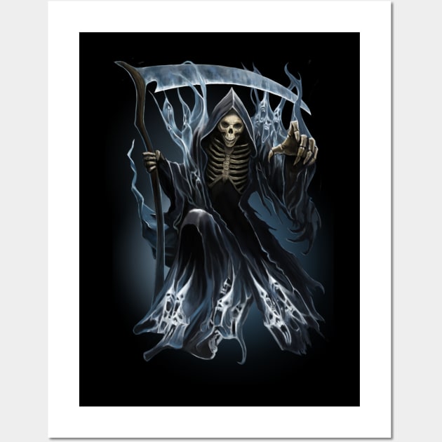 Spirit Reaper Wall Art by Mystik Media LLC